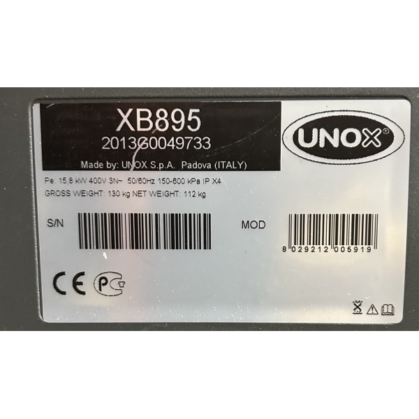 UNOX  XB895 10 skardų su kildinimu (2)