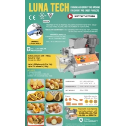 Gaminių su įdaru formavimo mašina Luna Tech 1