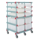 Plastic racks and trolleys REA